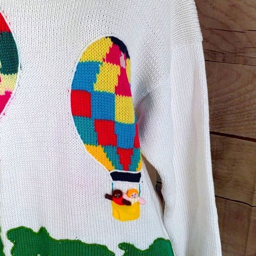 Vintage Balloon Sweater Size Large - Picture 5 of 8